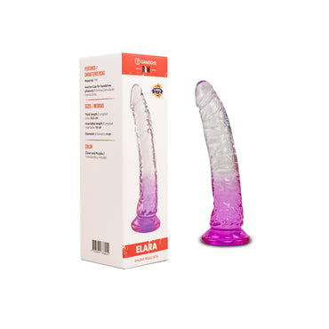 DILDO RAW REALISTA ELARA TRANSPARENTE