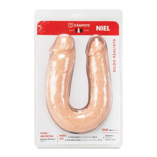 Aparato De Inserción Doble De Silicona 38 Cm Con Dos Diámetros by lamoresex
