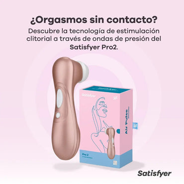 Satisfyer Pro 2 Silicona Estimulación Por Vacío Y Ondas De Presión by lamoresex