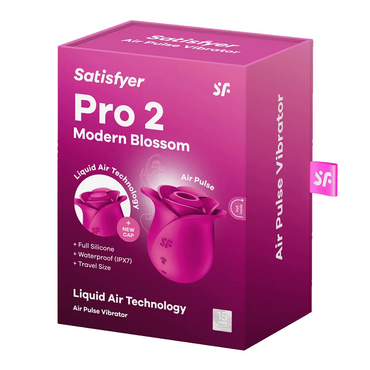 Satisfyer Pro 2 Modern Blossom Silicona Tecnología Air Pulse by lamoresex