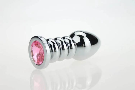Caspia Inserto Metálico Con Joya Diseño Tipo Tornillo Inicio by lamoresex