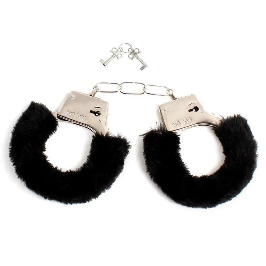 Esposas De Peluche Con Forro Suave Y Cierre Metálico by lamoresex