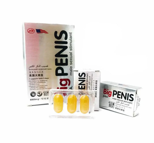 Pastillas Naturales Para Rendimiento Masculino 3 Cápsulas by lamoresex