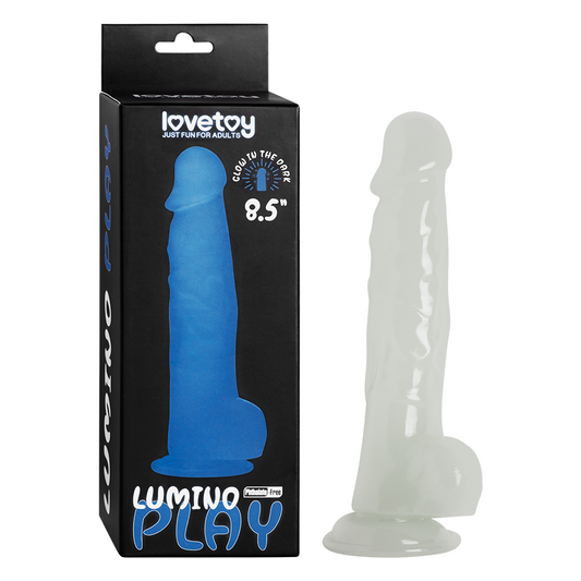 Lumino Play Dispositivo Íntimo TPE Iluminación Azul 8,5 Pulgadas by LOVETOY