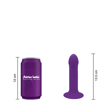 Hitsens Silicona 5 Pulgadas Morado Termo Reactivo Con Base De Succión by ADRIEN LASTIC