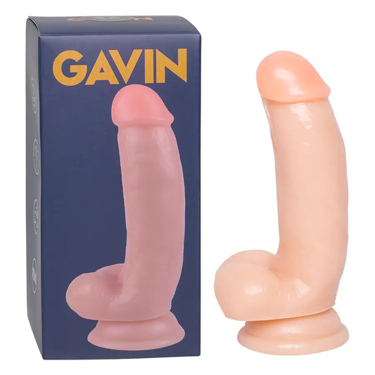 Gavin Realista De PVC Con Base Ventosa Y Detalles Venosos by SHANDE