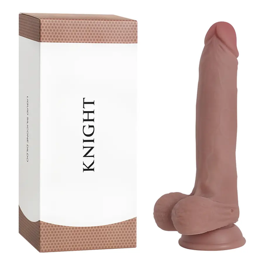 Knight Flesh Silicona Realista 23 Cm Inserción 19 Cm Grado Médico by LOVINGWORLD