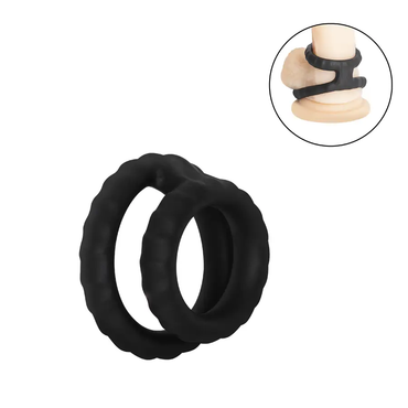 Anillos Dobles Donuts Silicona Flexibles Ergonómicos Conjunto De Dos Diámetros by BLACK POWER