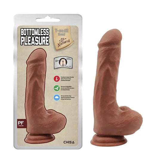 Inserto Realista de Silicona Suave Base de Succión Adaptable al Arnés by CHISA