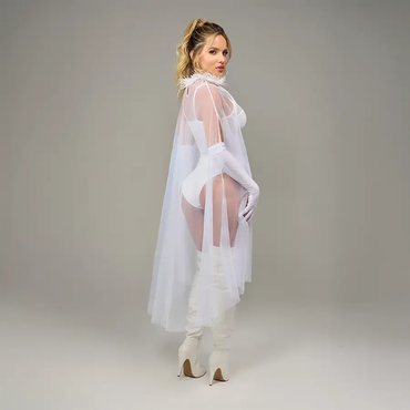 Disfraz Emma Frost Mujer Poliéster 93 Por Ciento Prenda Exterior by CEREZA LINGERIE