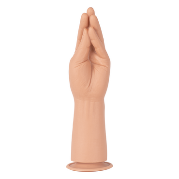 Forma Mano Silicona Médica Base Ventosa 28 Cm Color Carne by BESEXY