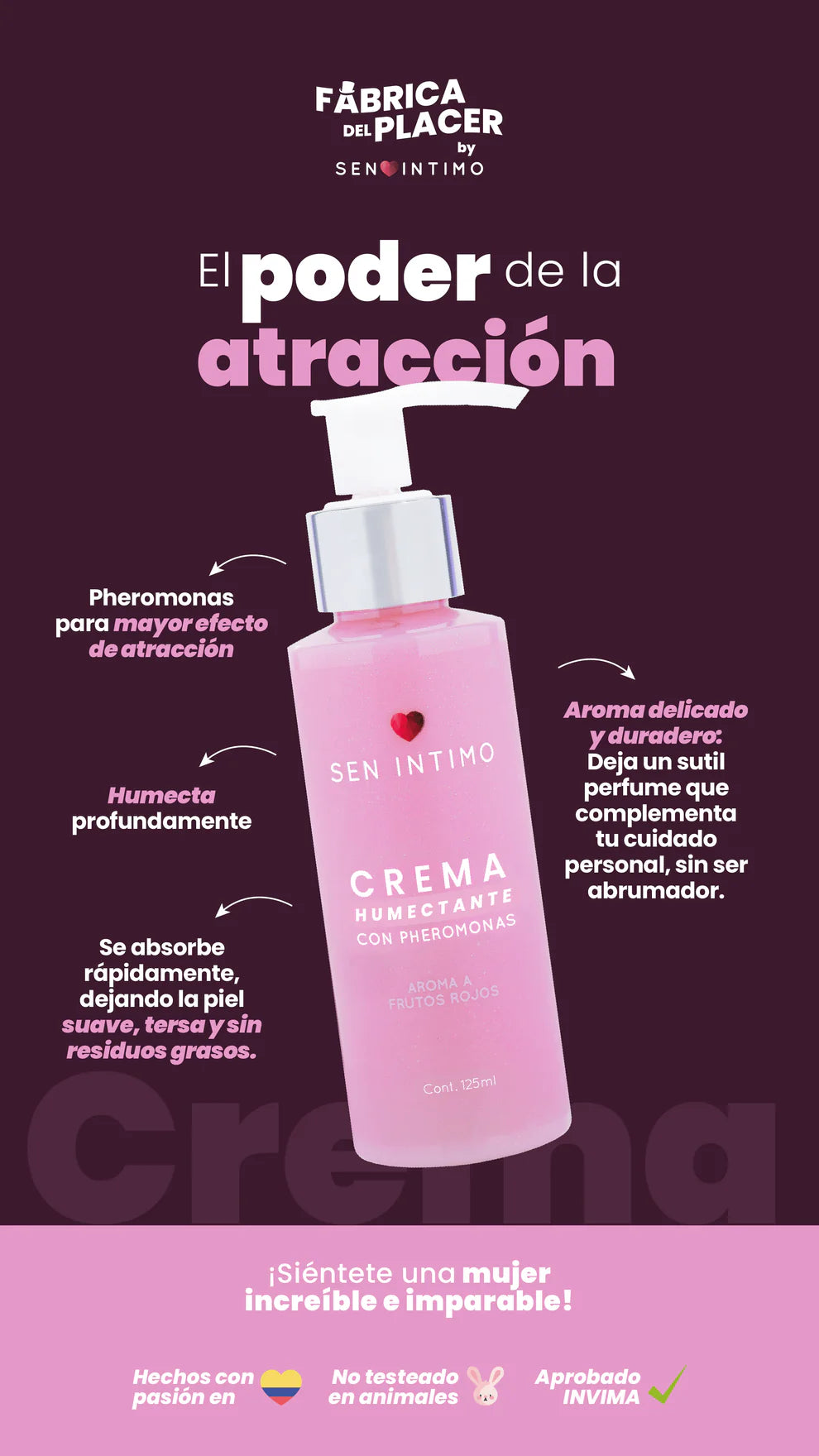 SEN INTIMO CREMA HUMECTANTE CON FEROMONAS