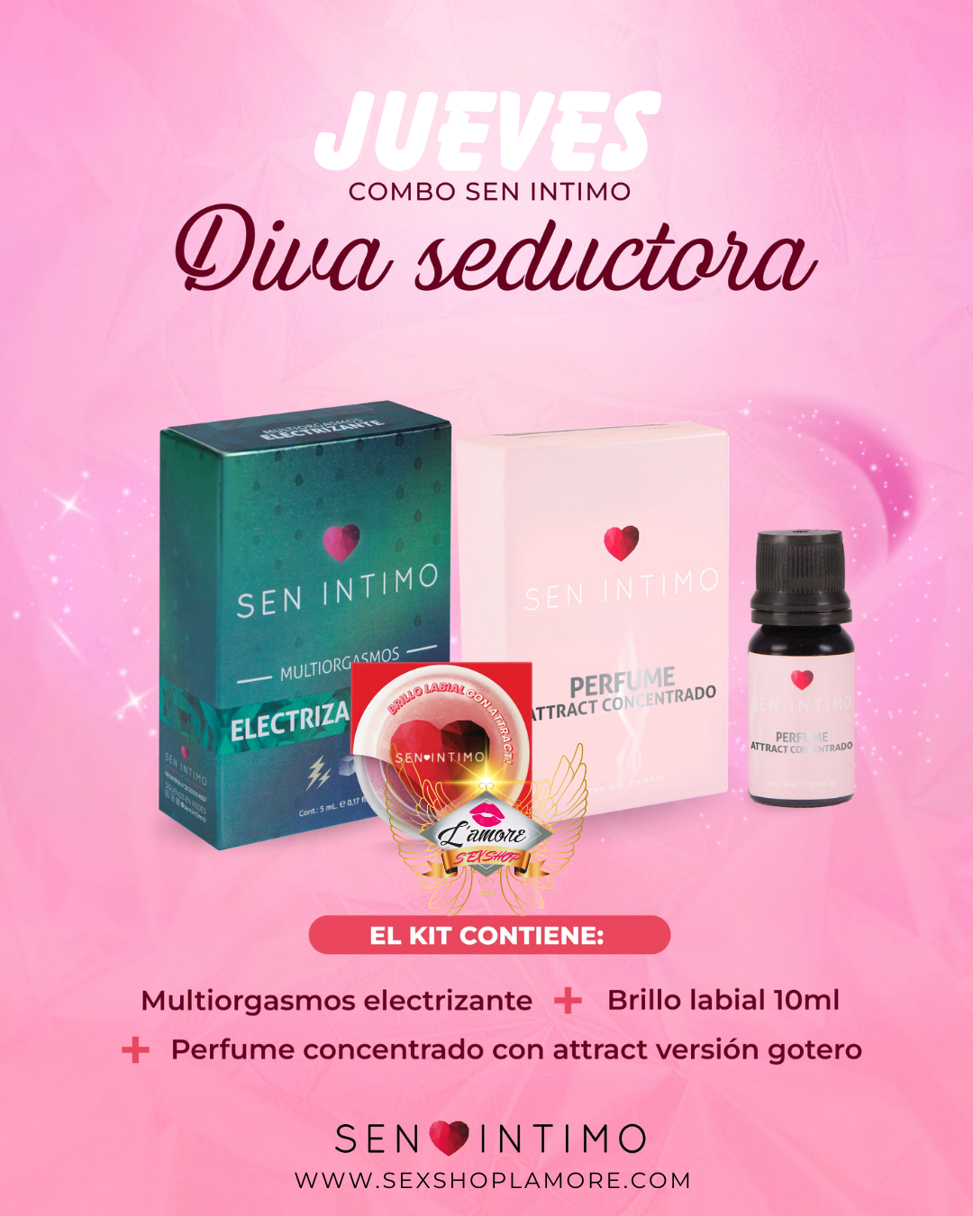 Combo: Diva seductora