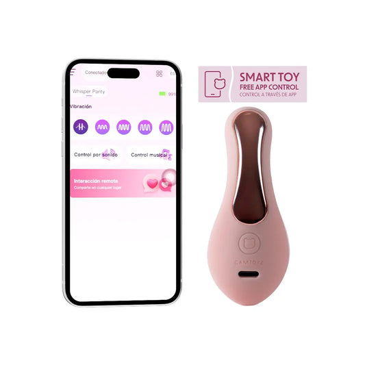 Whisper Panty Vibrador con APP Camtoyz by lamoresex