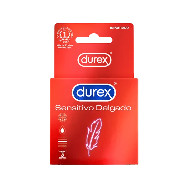 CONDONES TODAY SENSITIVO DELGADO X3
