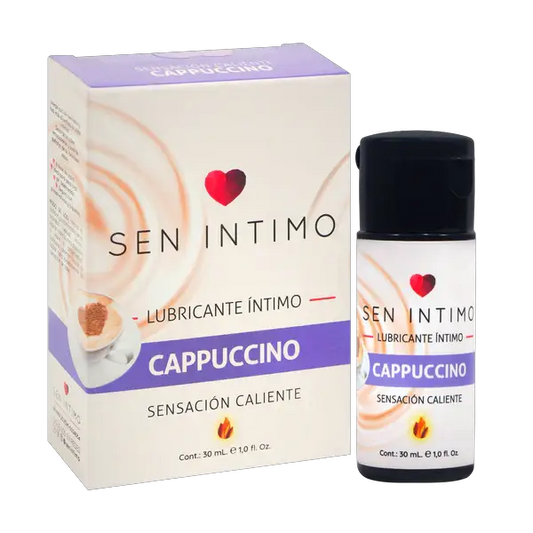 Lubricante Íntimo Caliente Cappuccino 30ml - Sen Íntimo by lamoresex