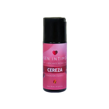 Lubricante Íntimo Caliente con Sabor a Cereza 30 ml – Sen Íntimo by SEXSHOPLAMORE