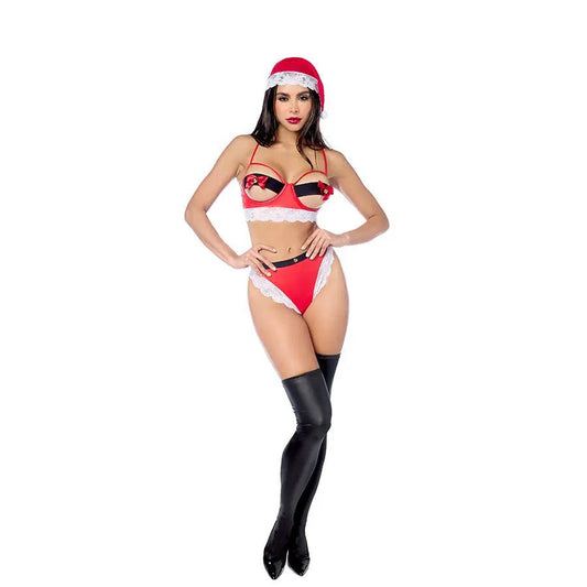 Disfraz Mamá Noel Poliéster Con Detalles Festivos Navideños by MAPALE
