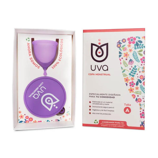 Copa Menstrual UVA Silicona Médica Flexible para Actividades by lamoresex