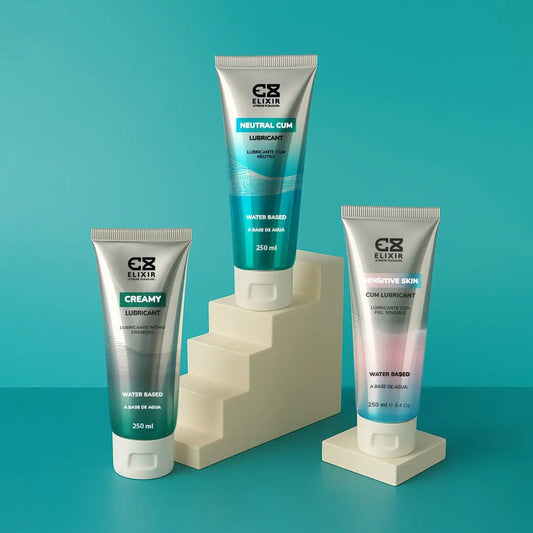Elixir Kit Lubricantes Cremosos 3x250 ml Experiencia Realista by Elixir