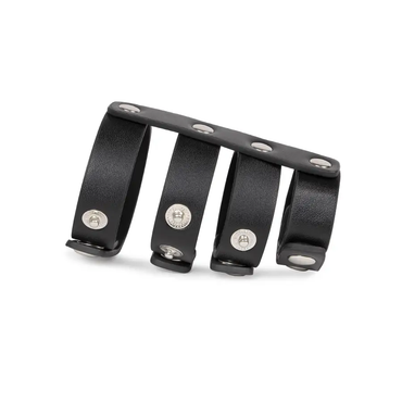 Anillo Pene Metal Cuero Sintético Cuerdas Ajustables by SLUT