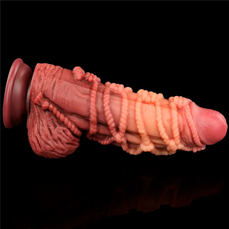 Silicona Platino Doble Capa Longitud 9,5 Pulgadas Con Base De Succión by LOVETOY