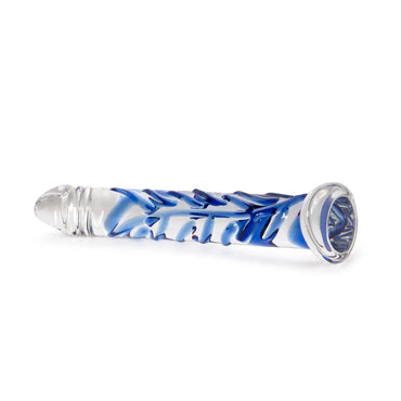 Classi Blue Dispositivo Íntimo De Vidrio Ultra Delgado Con Textura 3D by SEXGLASS
