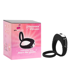 Anillo Vibrador Doble Aro de Silicona, Firmeza Prolongada y Estímulo al Clítoris by SEXSHOPLAMORE