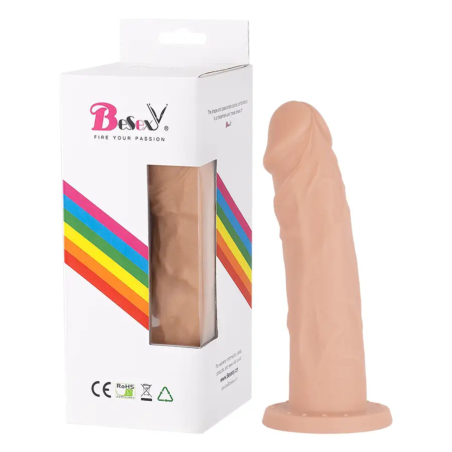 Harsh Silicona Médica Realista Con Base Ventosa Para Uso Manos Libres by BESEXY