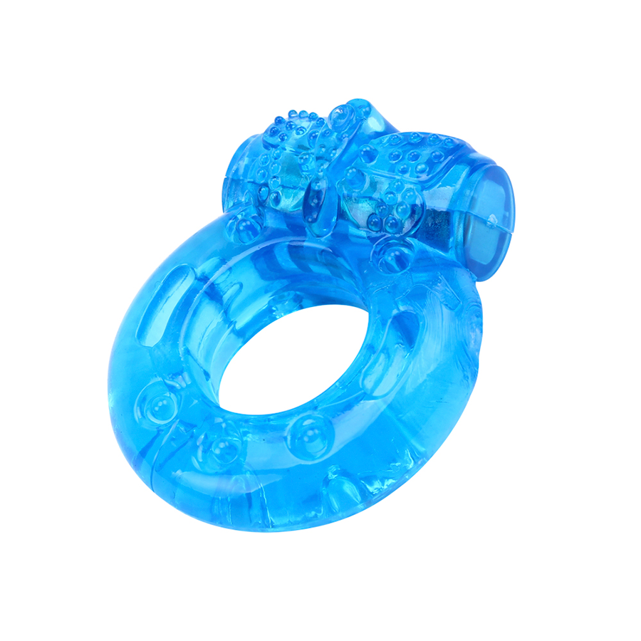 Anillo De Silicona Con Bala Vibradora Para Pareja Estimuladora by CHISA