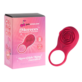 Rose Anillo Flor Estimulante Con Control Por App 9 Modos by SEXSHOPLAMORE