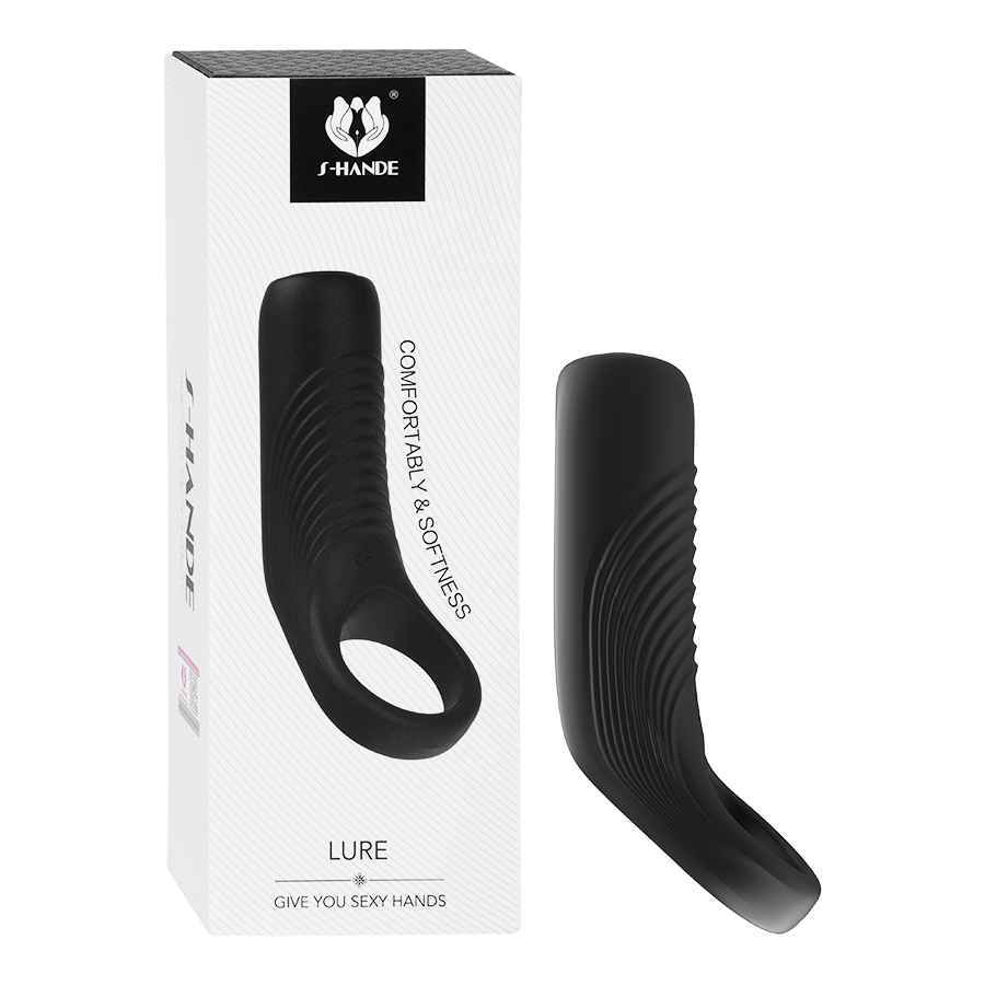 Anillo Vibrador Lure Silicona Con 9 Modos De Vibración by SHANDE