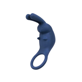 Anillo Vibrador Silicona Con 8 Funciones Conejo Azul by CHISA