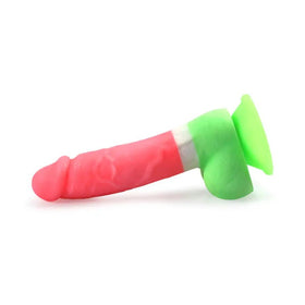 S Man Silicona Luminoso Multicolor Longitud Insertable 14.3 cm by BESEXY