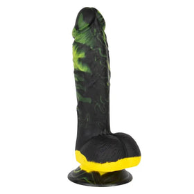Black Honey Silicona Insertable Con Ventosa Detalle Venoso by BESEXY