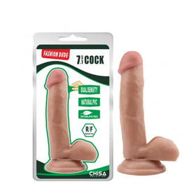 Fashion Dude 7.1 Realista De PVC Densidad Dual Base Ventosa by CHISA