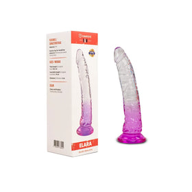 Elara Dispositivo Realista Transparente De Silicona Con Curva by lamoresex