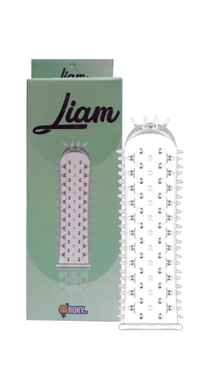Liam Funda Texturizada de Silicona con Relieves Estimulantes by lamoresex