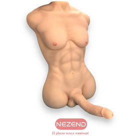 Torso Masculino Realista De Gran Tamaño En Material Suave by lamoresex