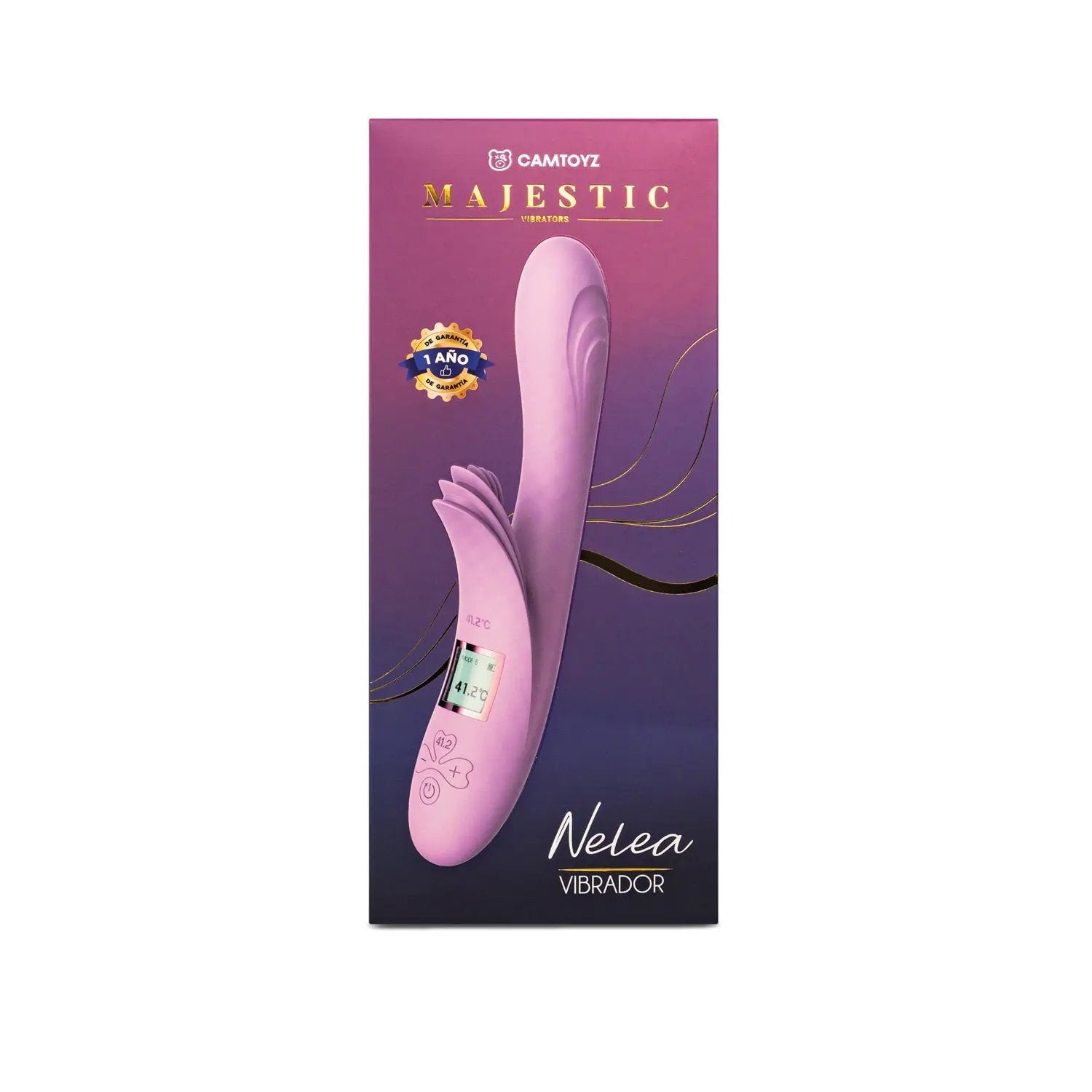 Nelea Silicona Médica Doble Extremo Dispositivo Ergonómico by lamoresex