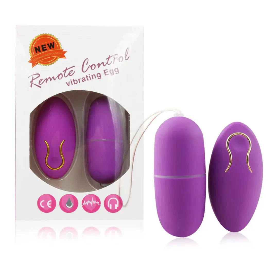 Jones Huevo Inalámbrico De Silicona Con Control Remoto by lamoresex