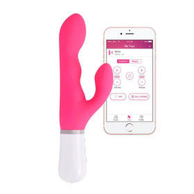 Lovense Nora Silicona Bluetooth Estimulación Doble by lamoresex