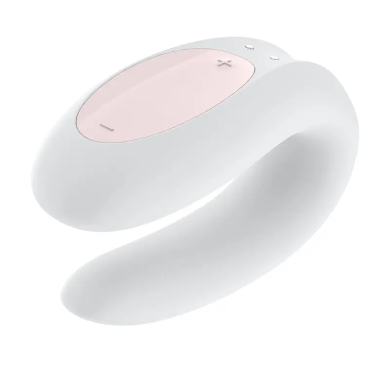 Satisfyer Double Joy Silicona Estimulación Dual Con App by lamoresex