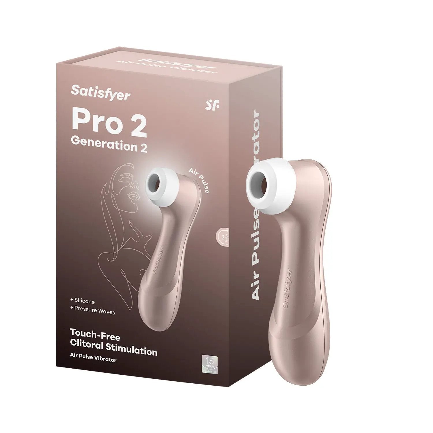 Satisfyer Pro 2 Silicona Estimulación Por Vacío Y Ondas De Presión by lamoresex