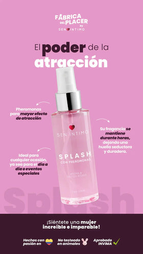 Sen Intimo Splash Con Feromonas Fragancia Dulce Y Notas Atractivas by lamoresex