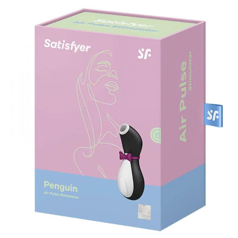 Satisfyer Penguin Estimulador de Silicona con Sistema de Succión by lamoresex