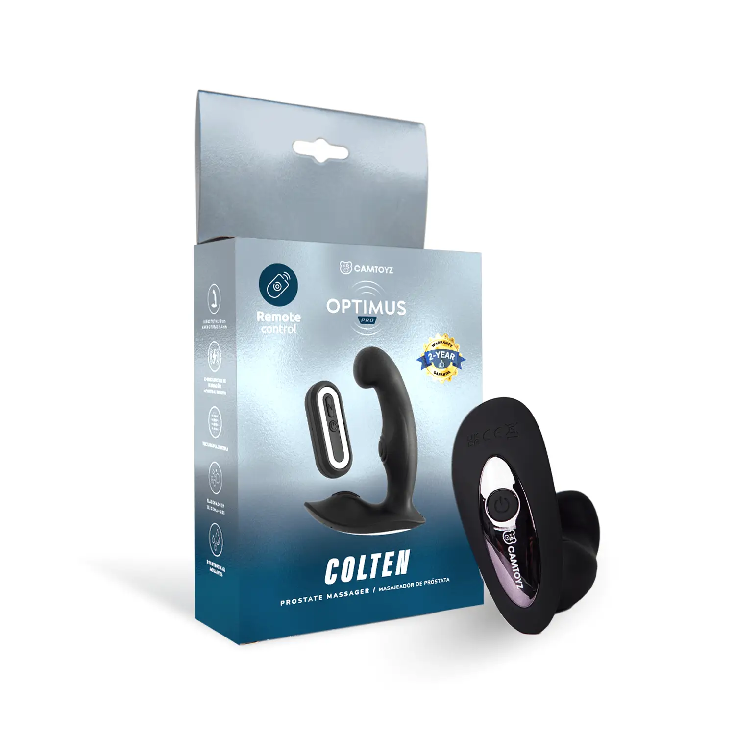 Camtoyz Colten Estimulador De Precisión Negro De Uso Diario by lamoresex