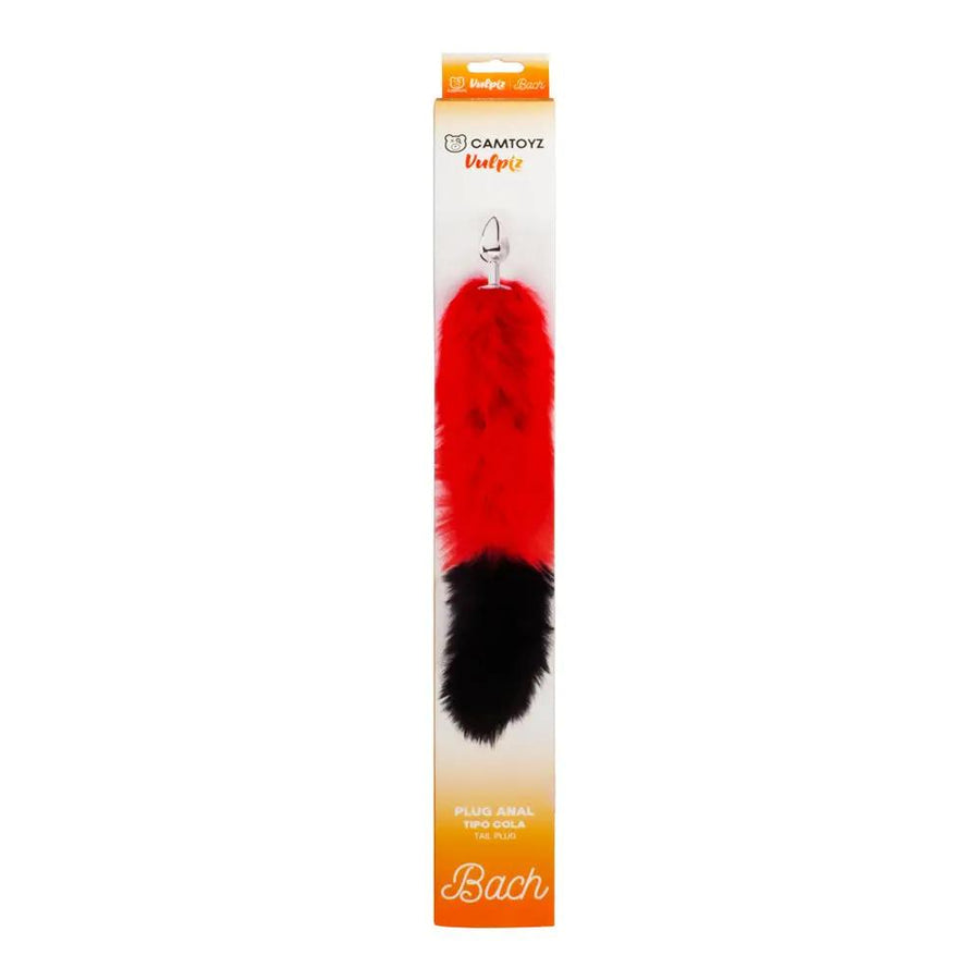 Camtoyz Inserto De Acero Inoxidable Con Cola Sintética Roja by lamoresex