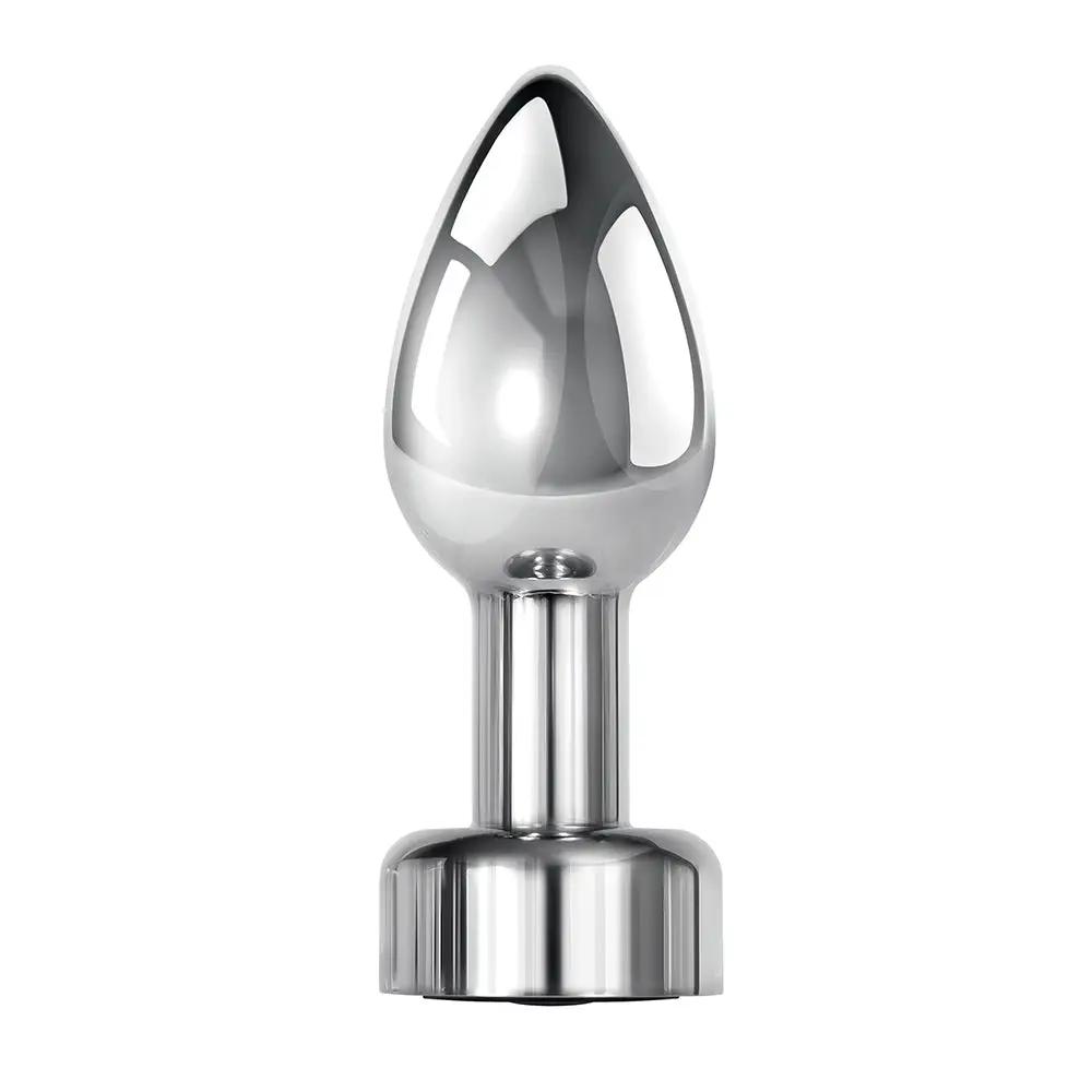 Rokin Inserto Rectal Metálico Acero Inoxidable Diseño Ergonómico by lamoresex