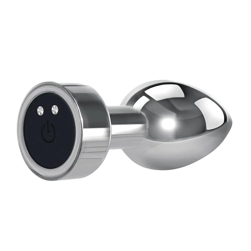 Rokin Inserto Rectal Metálico Acero Inoxidable Diseño Ergonómico by lamoresex
